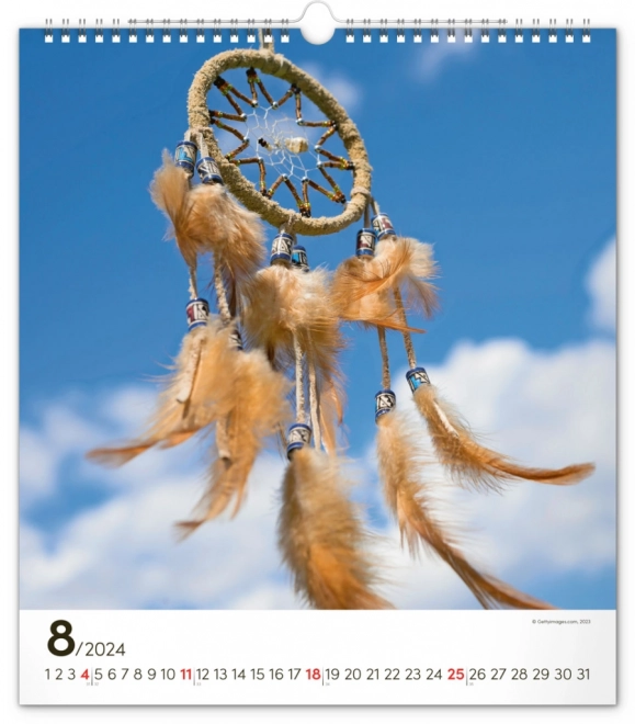 Wall Calendar Dreamcatcher 2024