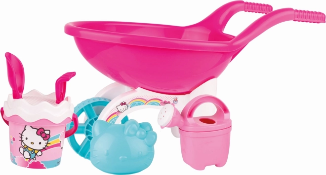 Hello Kitty Large Sand Play Set with Wheelbarrow