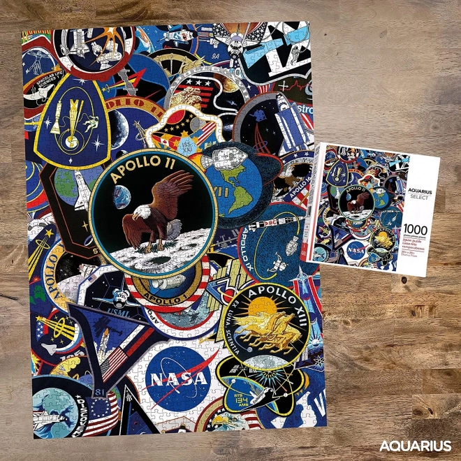 NASA Mission Patches 1000-Piece Puzzle