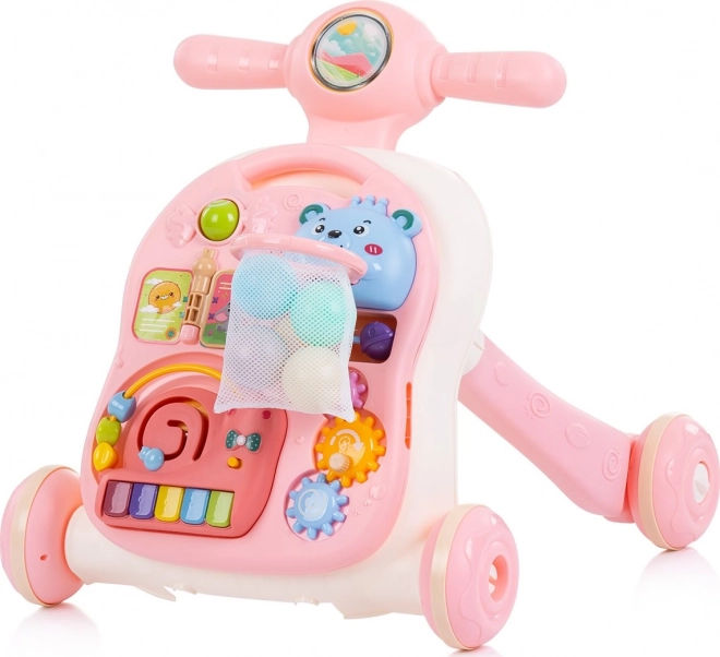 Interactive 3-in-1 Bear Walker Blue – Pink