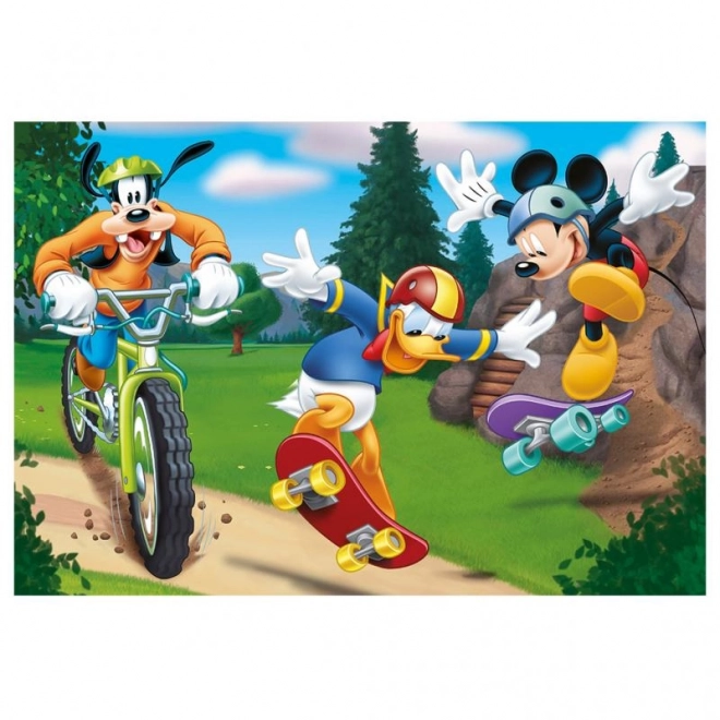 Dino mickey sports puzzle set