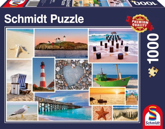 Schmidt Puzzle At the Sea 1000 Pieces