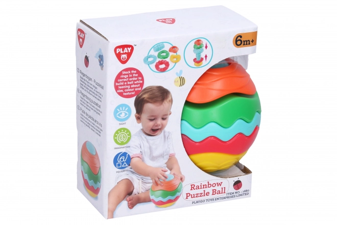 Playgo Stacking Bead Set