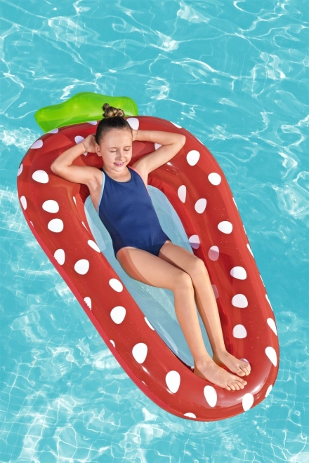 Bestway Children Strawberry Air Mattress with Mesh Bottom