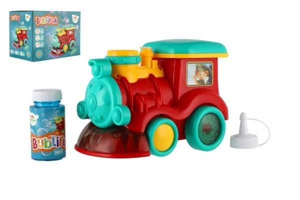 Bubbling Locomotive Toy With Lights And Sound