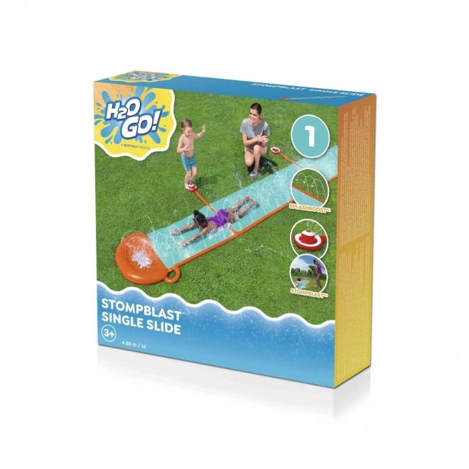 Single Water Slide H2OGO StompBlast by Bestway