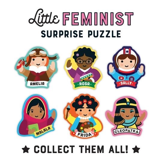 Mudpuppy Surprise Puzzle - Feminist Collection