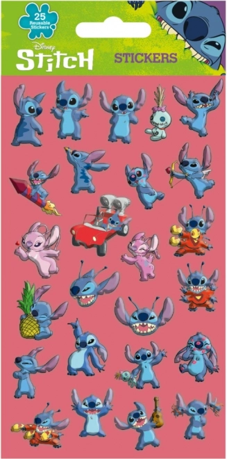 3D Stickers Lilo and Stitch