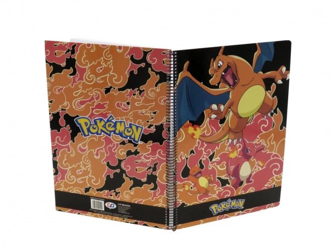 Pokémon A4 gyűrűs füzet - Charmander