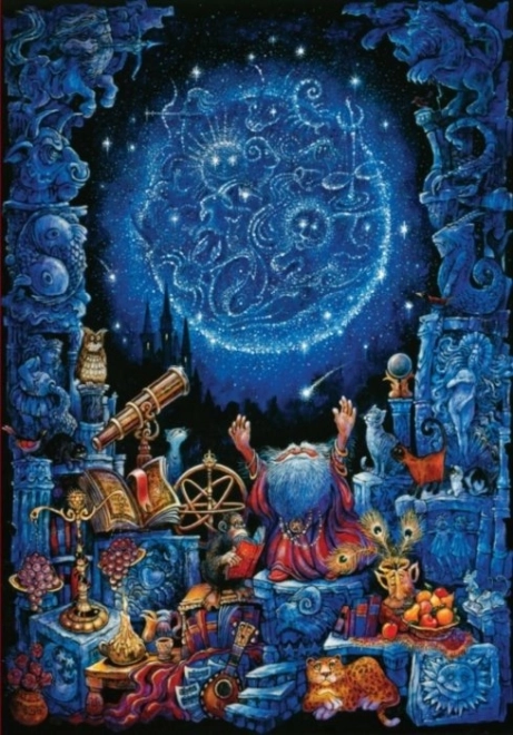 Glowing Astrology Puzzle 1000 Pieces