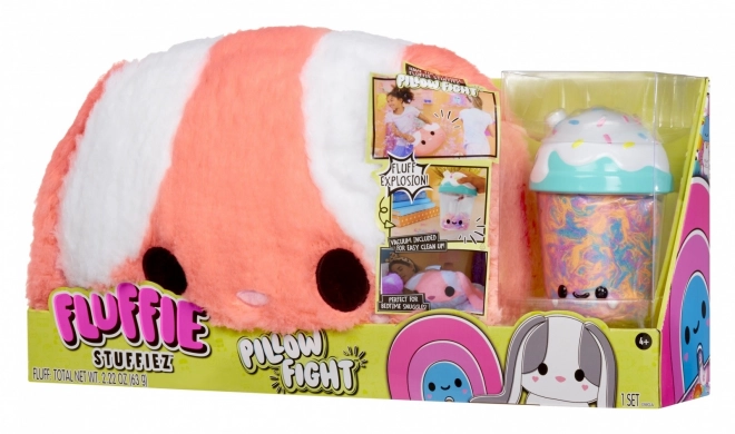 Fluffie Stuffiez Pillow Fight Rabbit Pillow