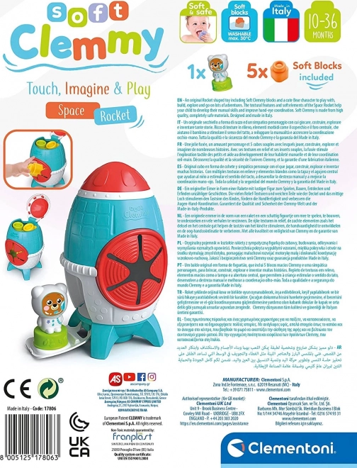 Sensory Rocket Toy for Infants by Clementoni