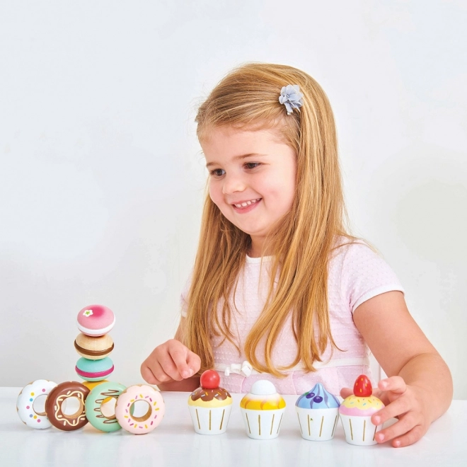 Le Toy Van Wooden Cupcake Set