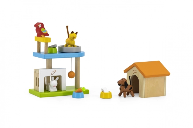 Wooden Animal Play Set