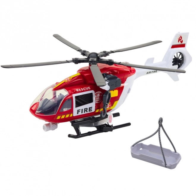 Fire Rescue Helicopter Lights and Sounds
