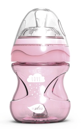 Nuvita Baby Bottle 150ml Light Pink