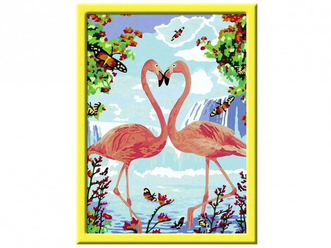 Paint Set - Love Flamingos