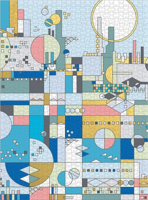 Coastal City Jigsaw Puzzle by Frank Lloyd Wright