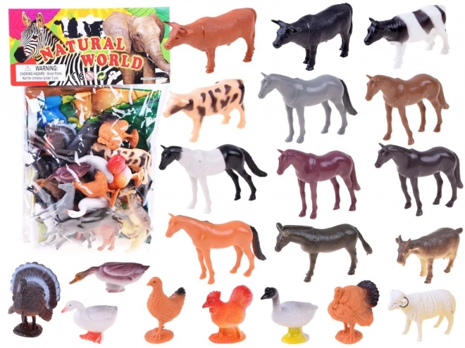 Farm Animal Set 20 Figures