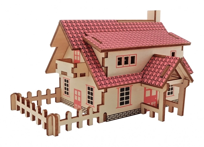 Woodcraft Wooden 3D Puzzle Ranch