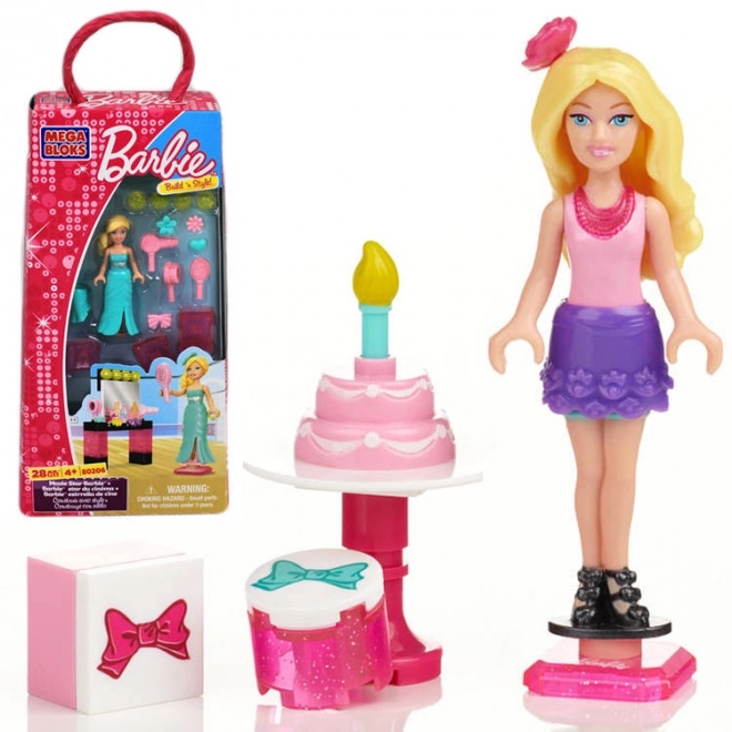 Barbie Mega Bloks Doll Compatible with Blocks