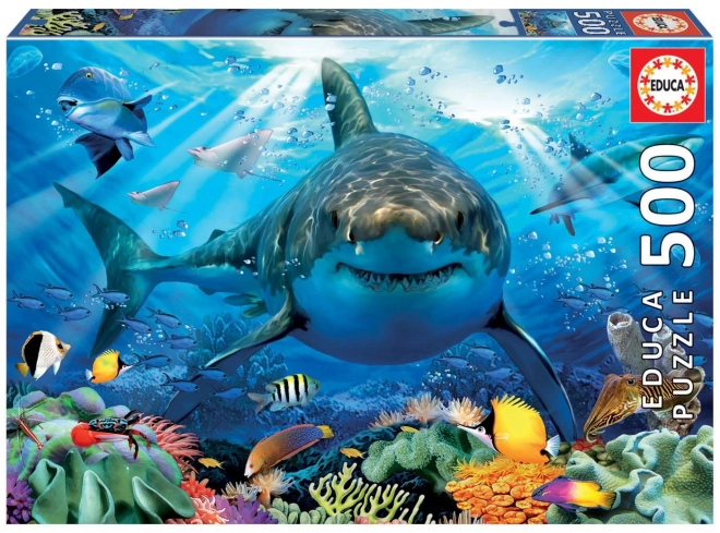 White Shark Puzzle 500 Pieces