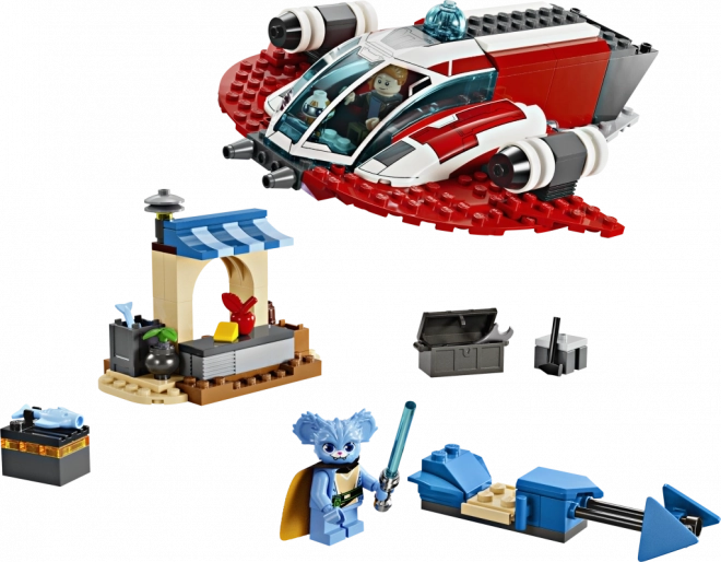 Red Fire Hawk Spaceship - LEGO Star Wars™ Set