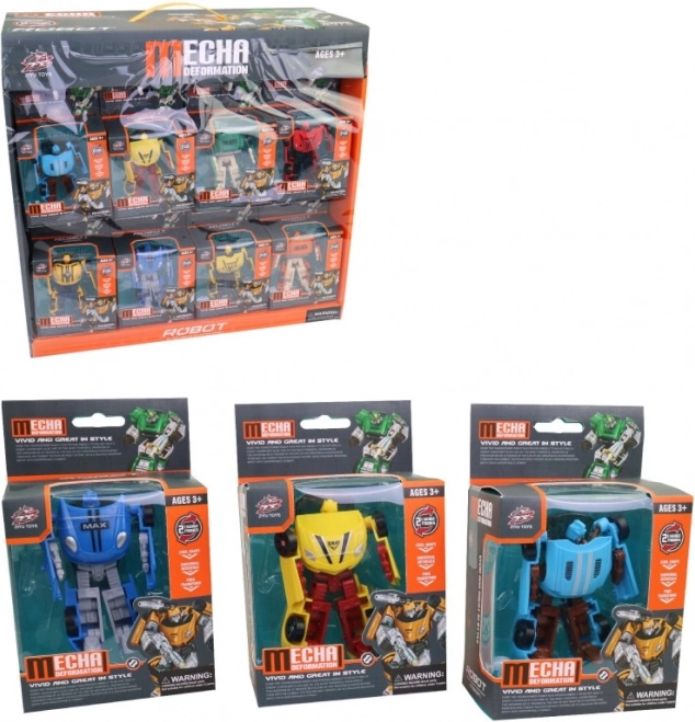 Transforming Robot into Car for Kids