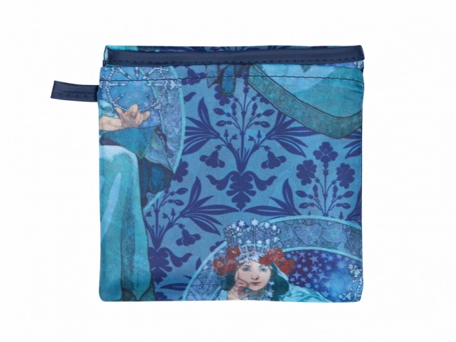 Folding Shopping Bag Mucha Hyacinth