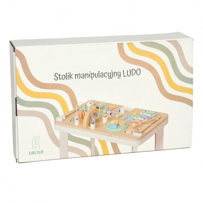 Colorful Montessori Play Table by Lulilo LUDO