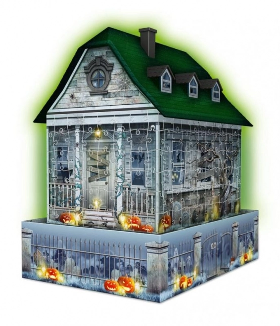 Ravensburger 3D Haunted House Puzzle Glows in the Dark