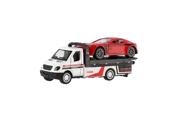 Tow Truck with Pull-Back Car