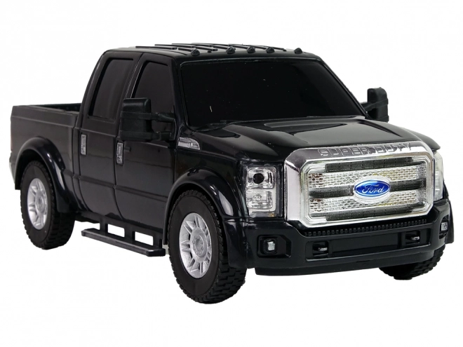 Black Ford F-350 Friction Drive Pickup