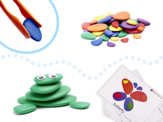 Creative Color Pebbles Montessori Set