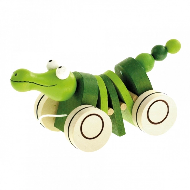 Pull Along Crocodile Toy