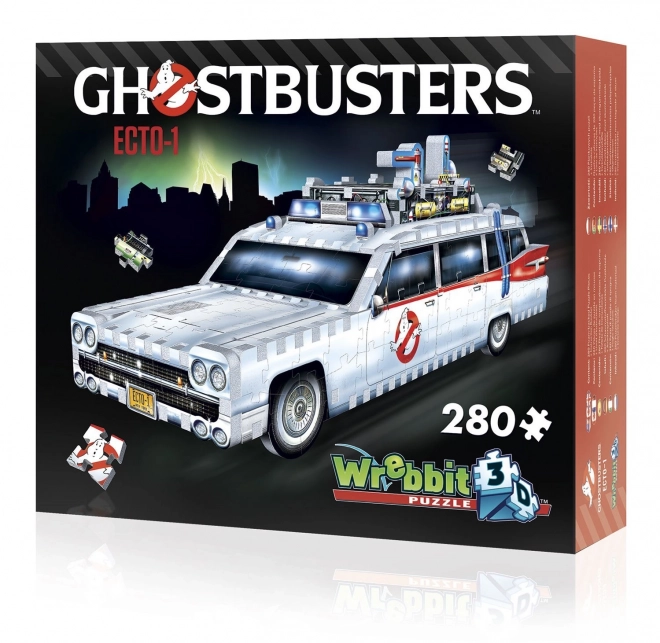 Wrebbit 3D Ghostbusters Ecto-1 Puzzle