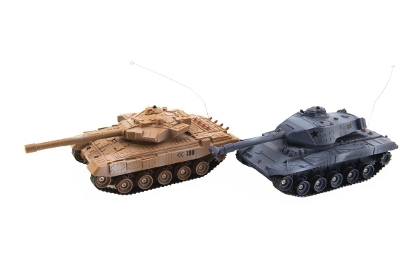 RC Tank Battle Set with Rechargeable Pack