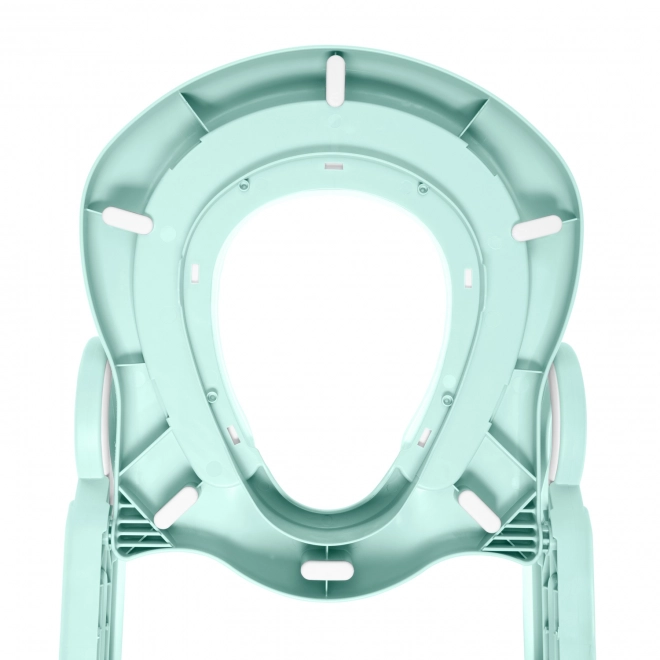 Adjustable Kids Toilet Ladder - Ice Green