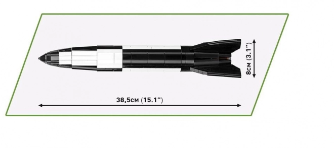 V2 Rocket Model 560 Pieces