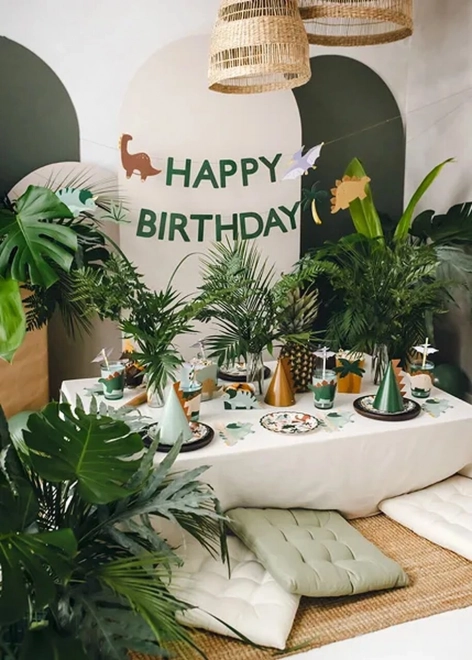 Dinosaur Happy Birthday Banner