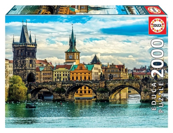 Educa Puzzle Prague View 2000 Pieces