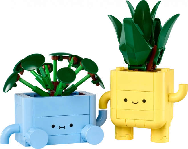 LEGO Botanicals Fröhliche Pflänzchen Baukasten