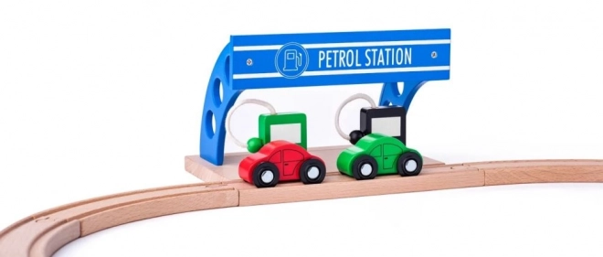 Accessory for Railway and Road Track - Fuel Station