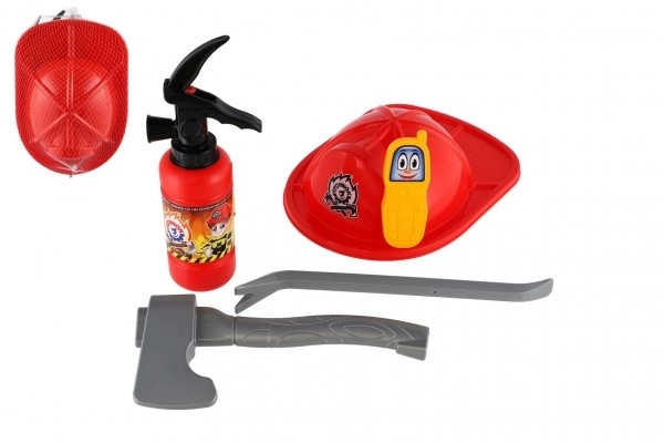 Firefighter Helmet Set with Accessories