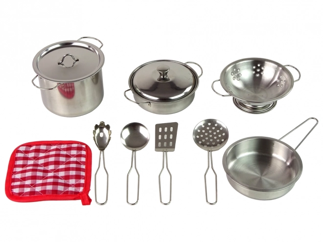 Children's Pot and Kitchen Accessories Set