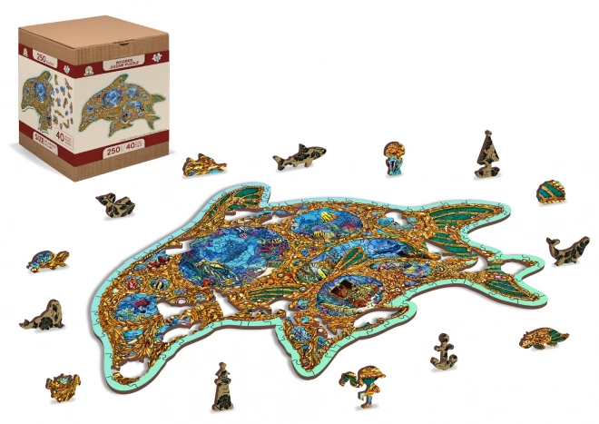 Wooden Puzzle Sea Jewels