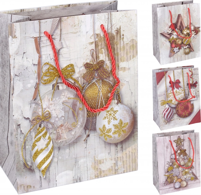 Petit sac cadeau de Noël 23×18×10 cm