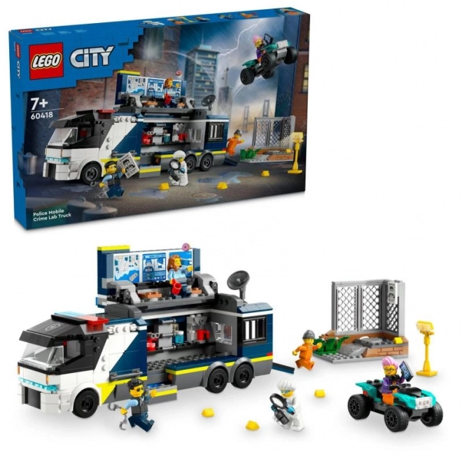 Mobile Crime Lab Police Playset