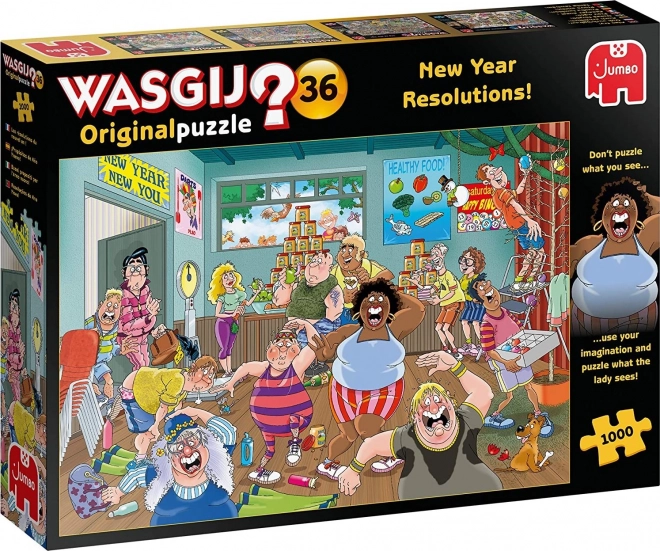 Wasgij New Year's Resolutions Puzzle