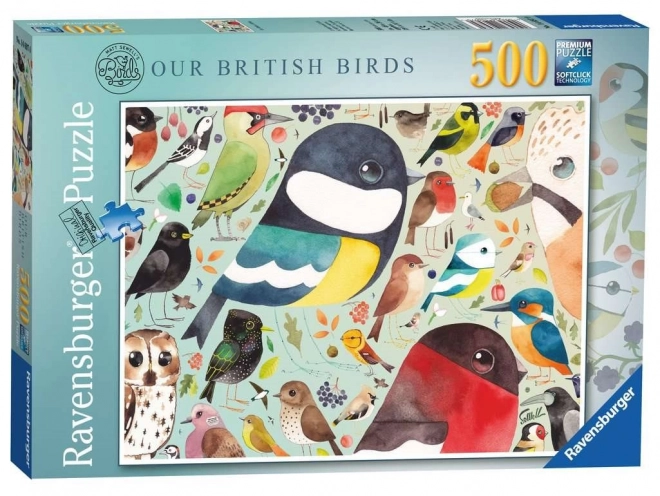 Ravensburger British Birds Puzzle 500 Pieces